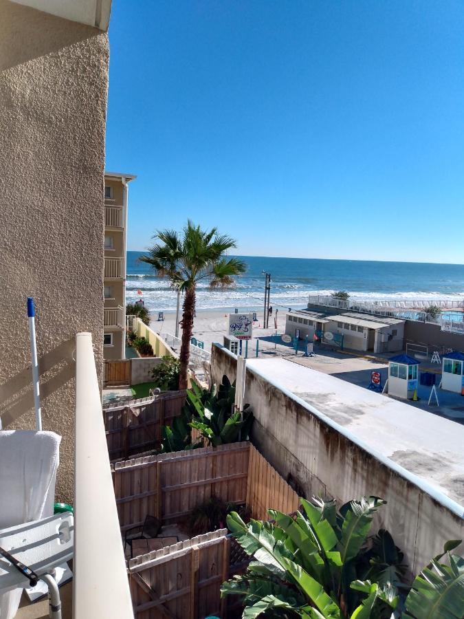 Ocean Balmy Warm Healing Breeze Under Sapphire Sky Year Round On Sunny Balcony Apartment Daytona Beach Exterior photo