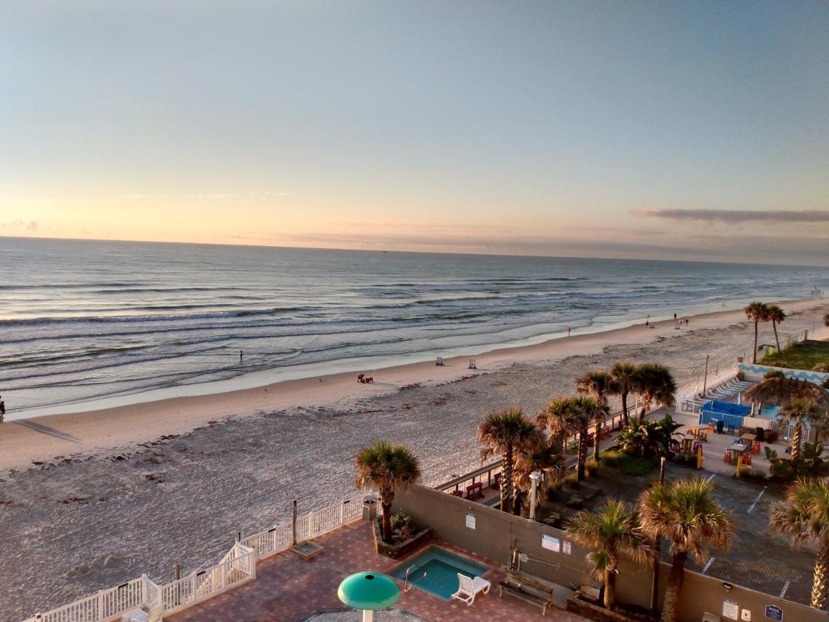 Ocean Balmy Warm Healing Breeze Under Sapphire Sky Year Round On Sunny Balcony Apartment Daytona Beach Exterior photo